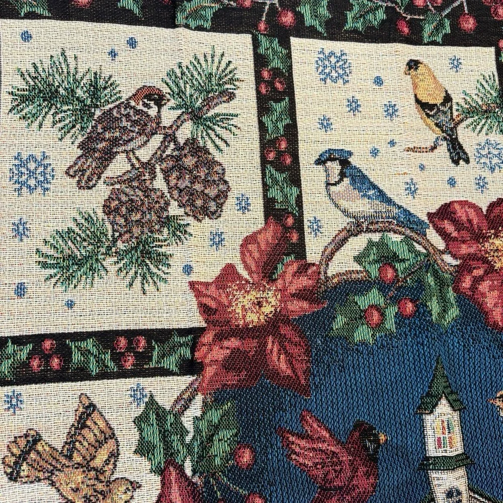 Jubilee Tapestry Woven Throw Blanket 